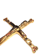 Superbe  CRUSIFIX EN BRONZE