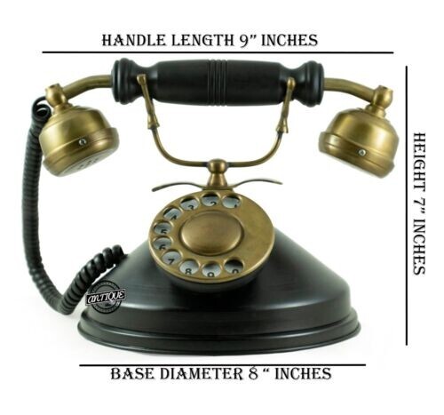 Téléphone vintage rotatif