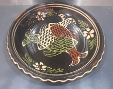 Beau Plat En Terre Cuite