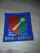 insigne RHIN ET DANUBE velcro scratch militaire