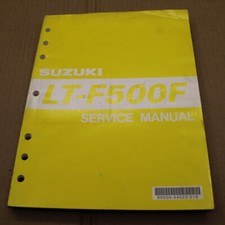 MANUEL REVUE TECHNIQUE D ATELIER QUAD SUZUKI LT-F 500 F 1998->  SERVICE MANUAL