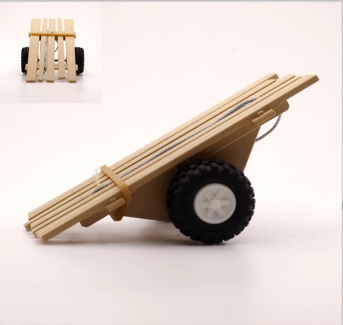 Playmobil remorque bois - remorque, en