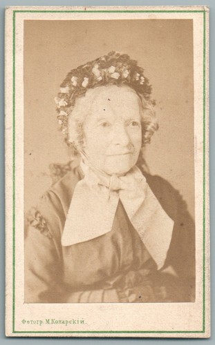 Cdv 1870 russie - 1870's, russie.