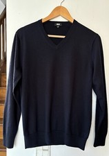 Pull Homme Uniqlo Taille M Mesures Sur Les Photos 100 % laine En Bon État 
