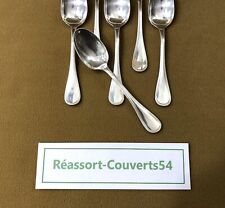 1 cuillère à moka / café expresso CHRISTOFLE modèle PERLES métal argenté 10 cm