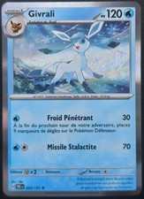 Carte Pokémon HOLO Givrali 025/131 PRE EV8.5 Evolutions Prismatiques NEUVE