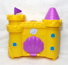 POLLY POCKET  MATTEL COFFRET UNIVERS LE CHATEAU DE SABLE JAUNE 2 DOLLS JET SKIS