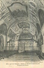 MONTFARVILLE - Intérieur de l´Eglise - Peintures de Fouace 47681