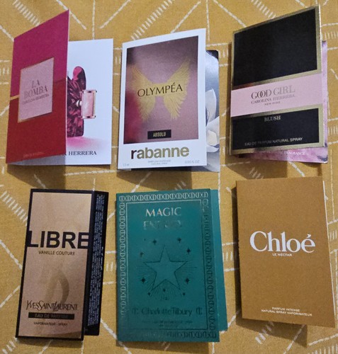 Lot échantillons parfum - d'échantillons,