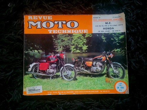 Revue technique moto m - moto, n°10