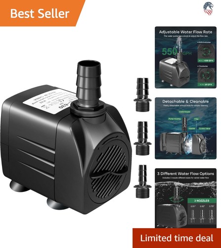 Versatile 550gph submersible - versatile,