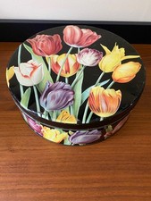 Boite ancienne HUNTLEY & PALMERS BISCUITS tulipes