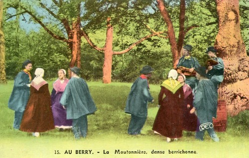 Carte berry moutonnière - la,
