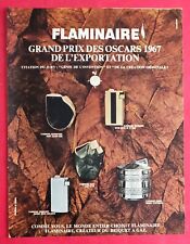Publicité presse Briquets FLAMINAIRE & Moteur  Marine 65 CV MERCURY Sport 1968 