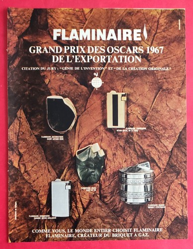 Publicité presse briquets - publicité,