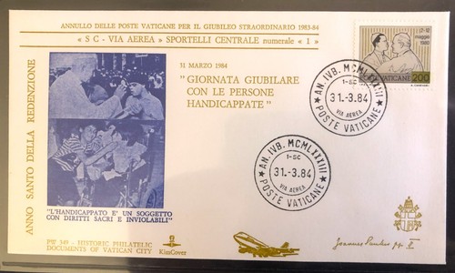 Fdc vatican pope john - fdc,, vatican,