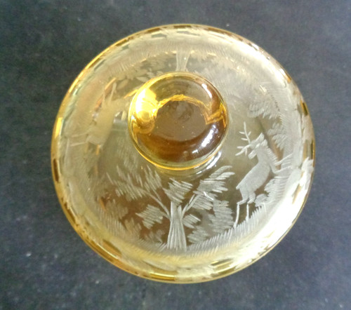 Bonbonnière cristal boheme - de,