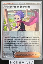 Carte Pokemon ART SECRET DE JEANNINE 059/064 REVERSE EV6.5 SFA FR NEUF
