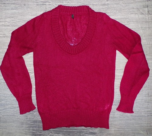Pull rouge tricot - , taille: