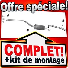 Échappement pour FORD TRANSIT & TOURNEO CONNECT 1.8 TDCI DI SWB 2006- Silencieux