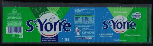 France etiquette water label - etiquette,