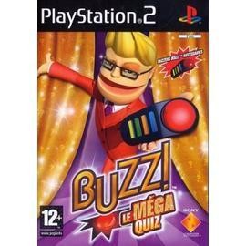 Jeu ps2 buzz mega - jeu, quizz