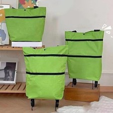 Chariot de courses pliable porte-épicerie design compact mobilité pratique