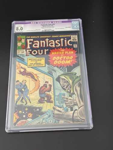 Fantastic four cgc 0 - 23, 8.0