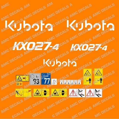 Kubota kx027 lot - kubota, kx027-4