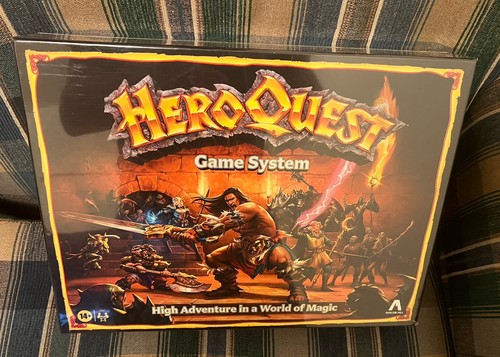 Heroquest board game hasbro - board,