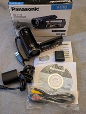 Panasonic HC-V100 Caméscope HD 10MP 90X Zoom Caméra Vidéo Numérique Boîte Actif