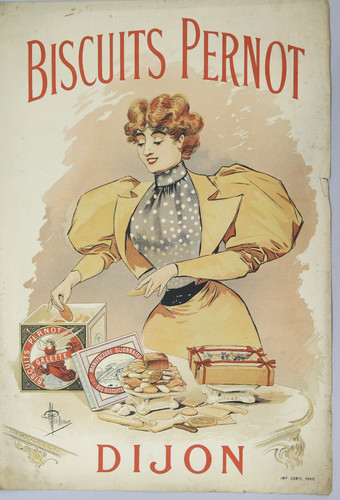 Affiche poster biscuit pernot - biscuit,