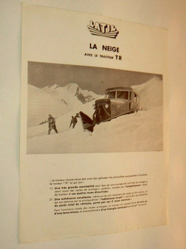Prospectus camion latil chasse - prospectus,