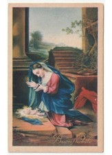 1940 Noël Carte Postale