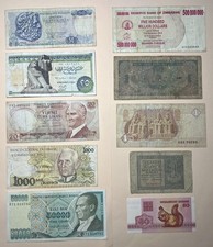Banknotes World 🌎 #lot 10 Billets Monde #ref:54