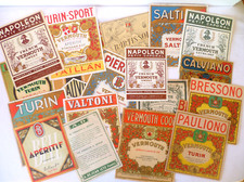 26 ÉTIQUETTES ANCIENNES VIN