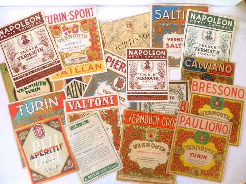 étiquettes anciennes vin - 26,