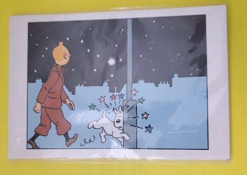 Cartes postales tintin - cartes,