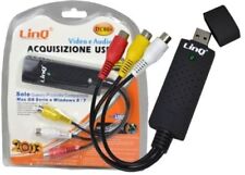 X Carte D'Acquisition Adaptateur Vidéo Audio Capture USB 2.0 LINQ DC80+