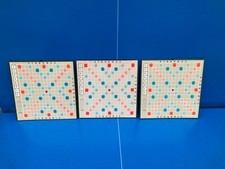 1 Plateau pour Lettres de du scrabble VERT LUXE Mattel SPEAR CLASSIQUE TBE