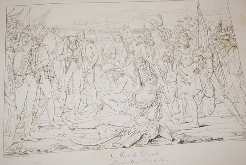 Gravure sur cuivre napoleon - sur,