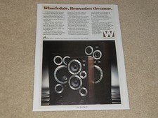 Wharfedale E70, E50, E30 Ad, 1 Page, 1979, Lunettes, Article, Rare Infocus