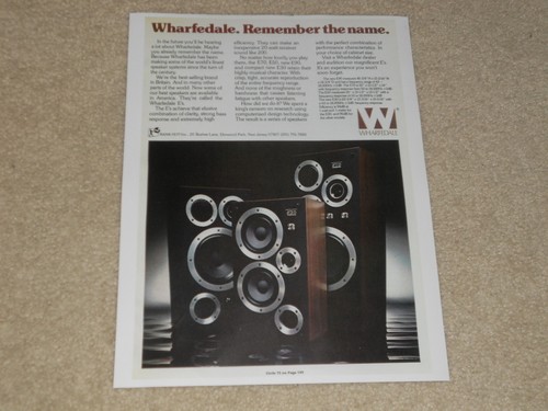Wharfedale e70 e50 - e50,, ad,