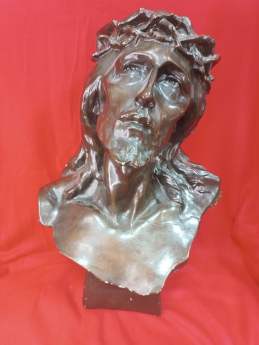 Grand buste christ en - grand,