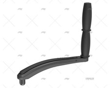 Manivelle noire à poignée