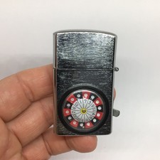 Briquet ancien essence Roulette - Made in JAPAN (no Zippo) - vintage lighter