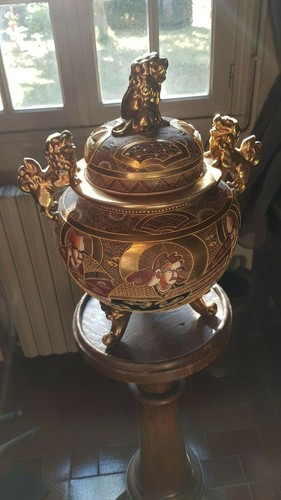 Brule parfum ancien faience - ancien, en