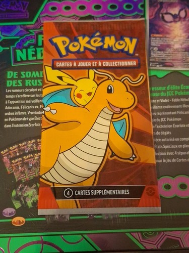 Booster cartes pokemon - booster,