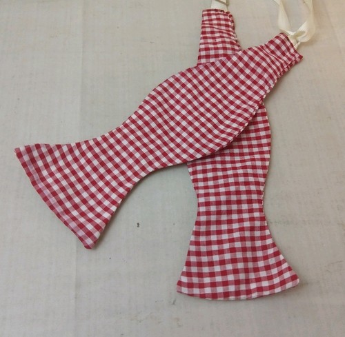 Plaid handmade bowtie - plaid,