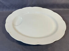 Ancien grand plat de service de table en porcelaine Th. HAVILAND Celadon China